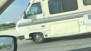 RV CHASE THROUGH KERN COUNTY AT 24th and Oak Street
