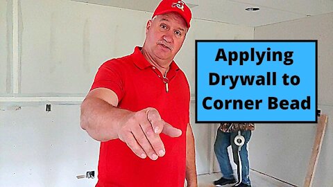 Applying Drywall to Corner Bead