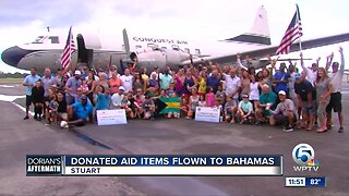 3 cargo planes loaded with supplies head to the Bahamas