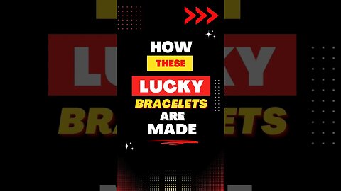 Lucky Bracelet ♥️ #Shorts #Lucky bracelet 2023 #feng shui