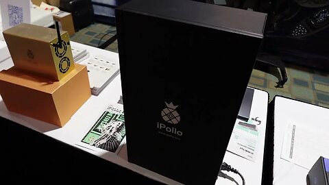 Check Out The Brand New Ipollo V1 Mini Hydro Miner To Mining Disrupt 2023 Miami! 900MH 800W