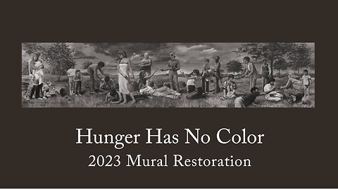 Hunger Mural Restoration 2024