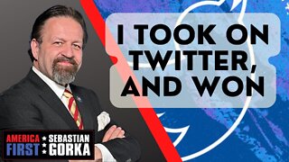 I Took on Twitter, and Won. Alex Berenson with Sebastian Gorka on AMERICA First