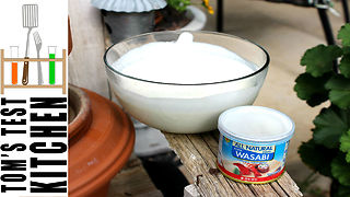 How to make wasabi ranch dressing
