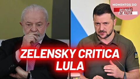 Zelensky critica Lula | Momentos do Reunião de Pauta