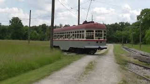 Trolley Rides from Northern Ohio Railway Museum Part 1 June 11, 2022