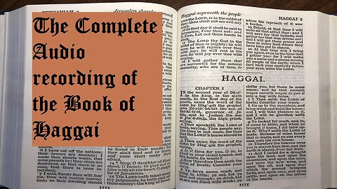 Haggai: Satan hates the word of God! Audio book