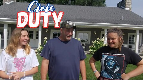 (Bloopers!) Behind the scenes with civic duty and family