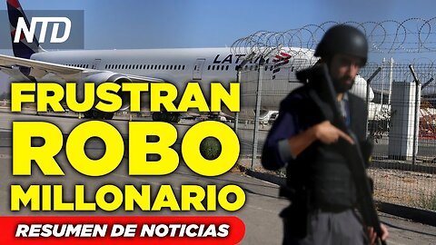Frustran robo en aeropuerto de Chile; Brasil ofrece asilo a ex presos políticos de Nicaragua