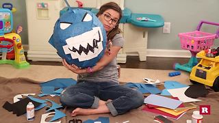 How to make a shark pinata with Elissa the Mom | Rare Life