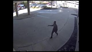 Surveillance video of hospital shooting