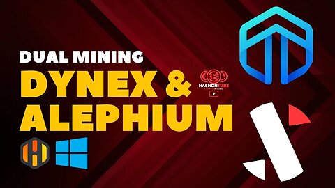 Dynex (DNX) and Alephium (ALPH) Dual Mining Tutorial