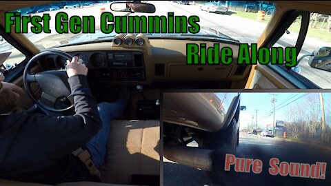 First Gen Cummins Drive, 5 speed Shifting, Pure 12 Valve Sound (No Music)