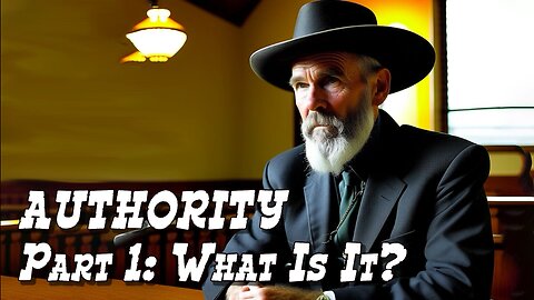 Authority, Chapter 1: What is it?