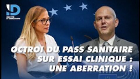 🔵 Octroi du pass sanitaire sur essai clinique une aberration ! Réponse de Jérôme Salomon