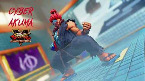 Street Fighter V Cyber Akuma Outfit