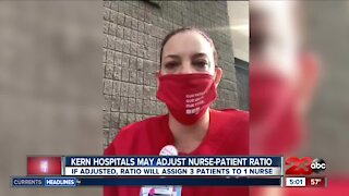 Nurses upset with governor's executive order to change nurse to patient ratio