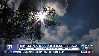 City extends code red through Monday