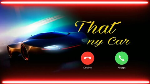 Super Car Ringtone | My New Super car | Mp3 Download Ringtone | Neffex | New Car Ringtone