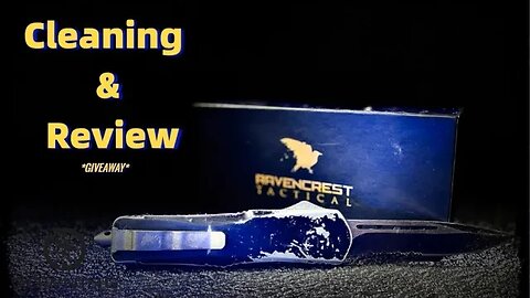 RavenCrest Tactical OTF Knife Review/Cleaning