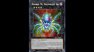 Yu-Gi-Oh! Duel Links - Number 70: Malevolent Sin Gameplay (Box #32 Photon of Galaxy SR Card)