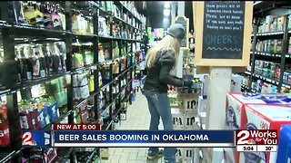 Beer sales booming in Oklahoma