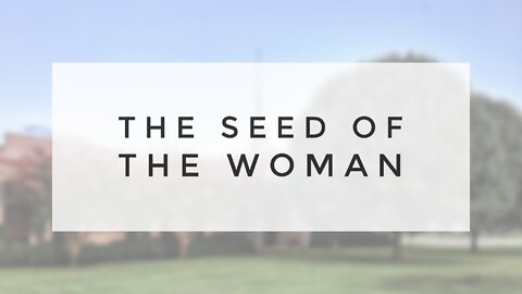 5.2.21 Sunday Sermon - THE SEED OF THE WOMAN