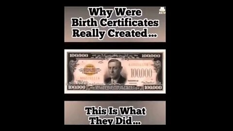 Why Were Birth Certificates Really Created?