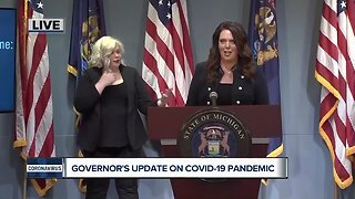 Gov. Whitmer provides update on state’s response to COVID-19