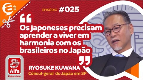 Ryosuke Kuwana: Os japoneses precisam aprender a viver em harmonia com os brasileiros no Japão