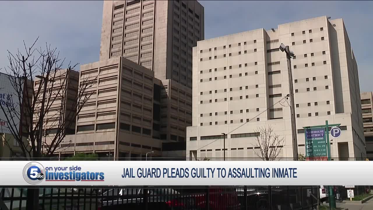 Cuyahoga County jailer pleads guilty to assault for striking restrained inmate in July 2018