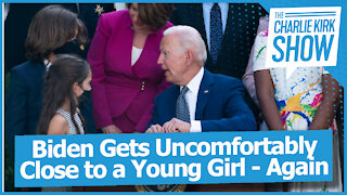 Biden Gets Uncomfortably Close to a Young Girl - Again