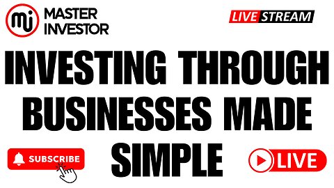 How Investing Through Businesses Works? | Using Leverage and Control | "Master Investor" #wealth