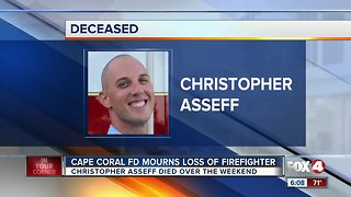 firefighter dies Cape Coral