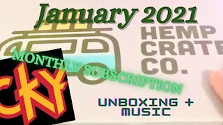 January 2021 Hemp Crate Unboxing + CKY