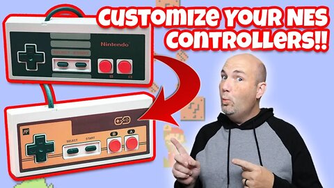 Give NES Controllers a Custom Look - GrafxGear Controller Overlays