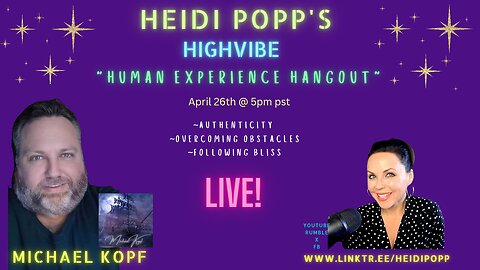 ...*LIVE* hangout, with Michael Kopf!!