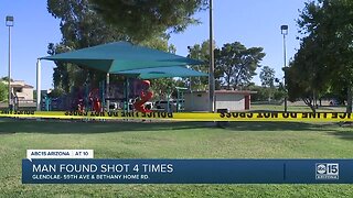 PD: Man shot four times at a park in Glendale