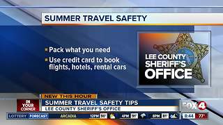 Summer travel safety tips