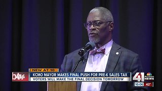 Mayor Sly James makes final push for pre-K tax proposal