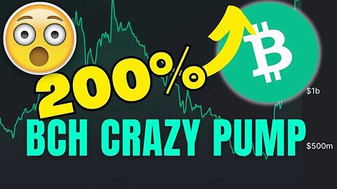 Why Bitcoin Cash pumped over 200%? BCH crypto price prediction. $300 not enough