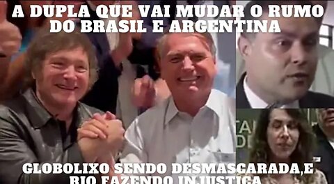 Governador nocauteia Globolixo/Bolsonaro é recebida com festa na Argentina/Rio da Injustiça