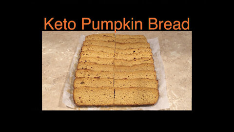 KETO Pumpkin Bread by HealthyMito