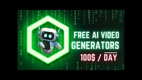 Best FREE AI Video Generators (earn money)