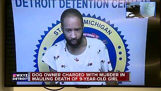 Dog owner charged with murder in mauling death of 9-year-old Detroit girl