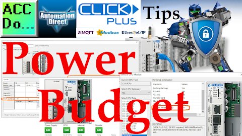 Click Power Budget - Supply