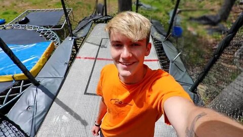 Trampoline Parks Can't Beat This Backyard!