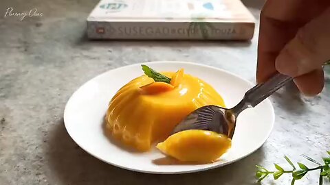 Mango Pudding | No Gelatin, No Agar-Agar | Quick & Easy Mango Dessert