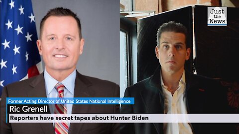Ric Grenell is disappointed that reporters may not dig deeper into the facts on Hunter Biden