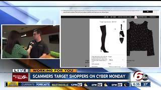Scammers target shoppers on Cyber Monday